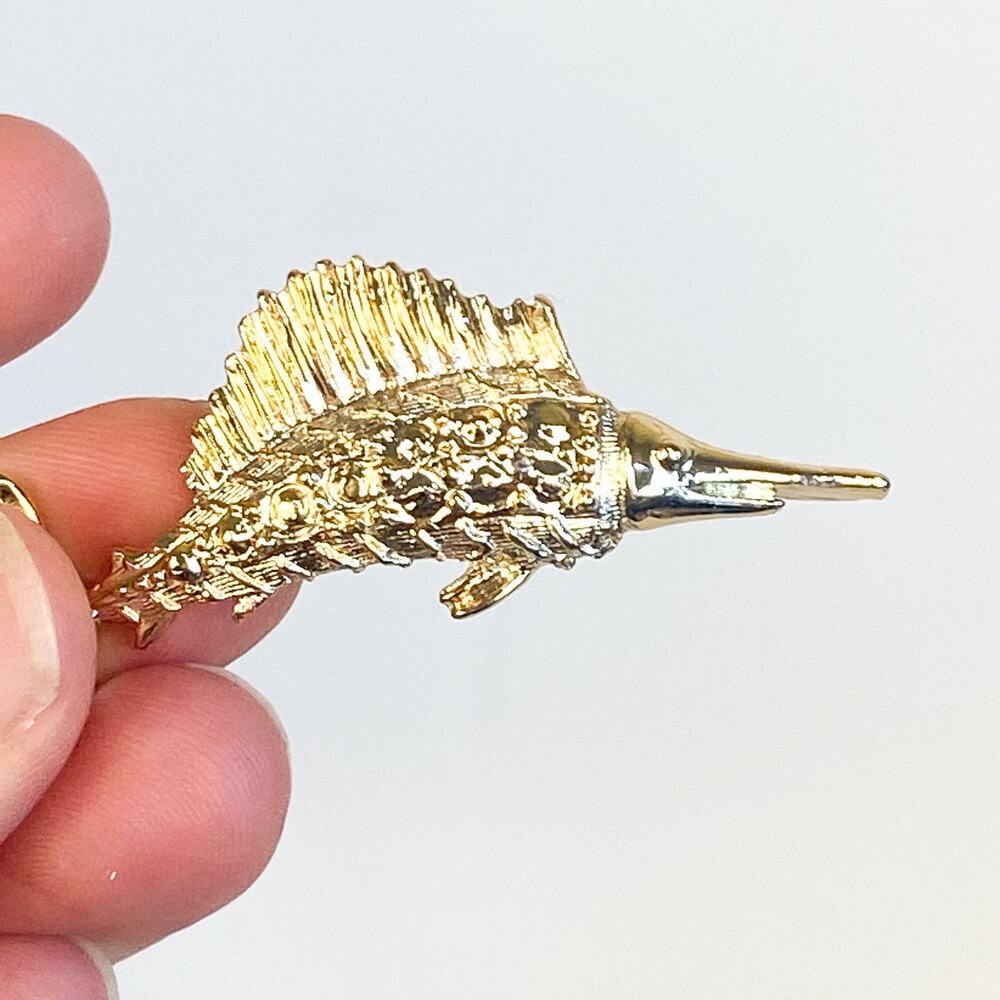 Vintage Swordfish Brooch